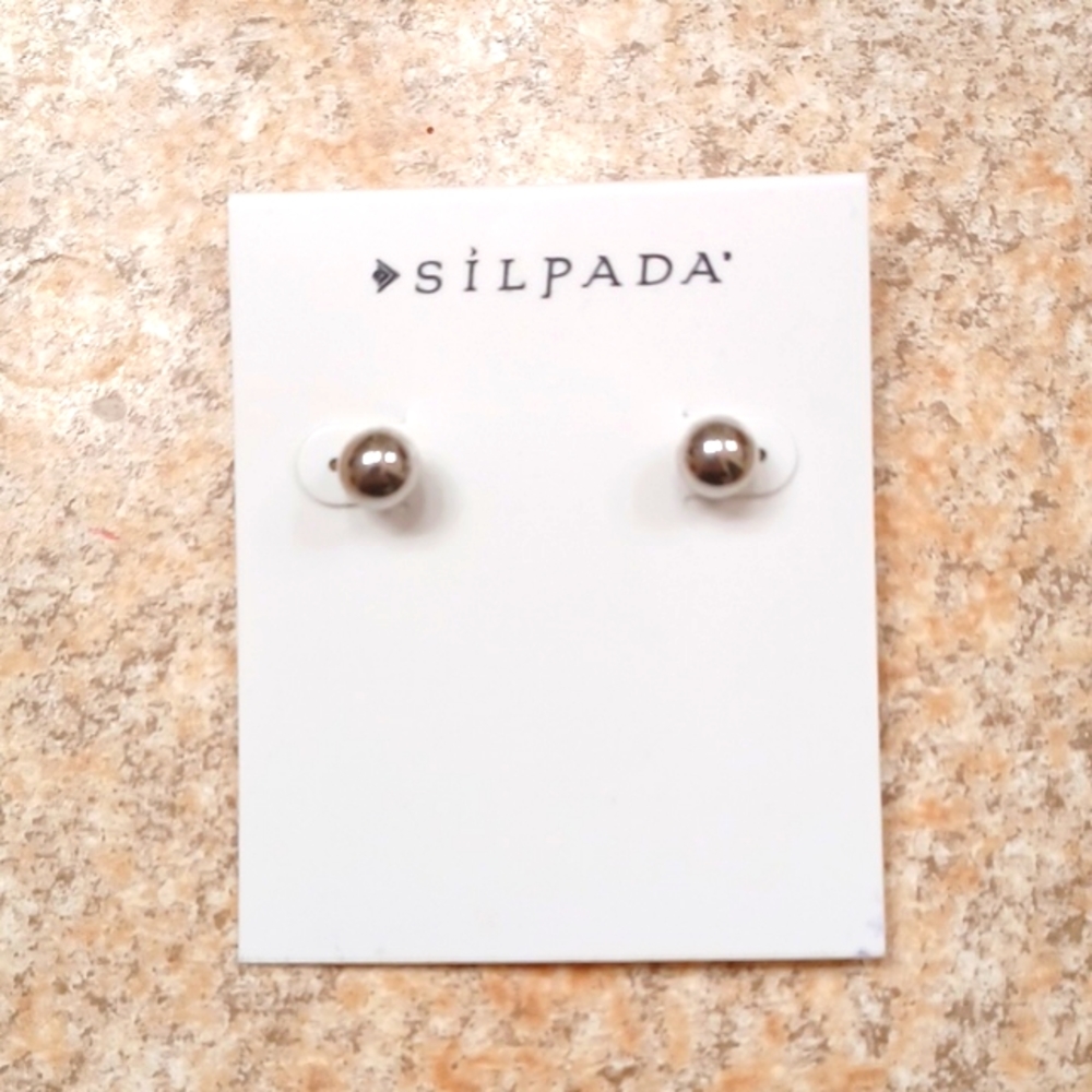 SILPADA Earrings | Silver stud